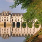 passage de la Loire à vélo proche du gîte